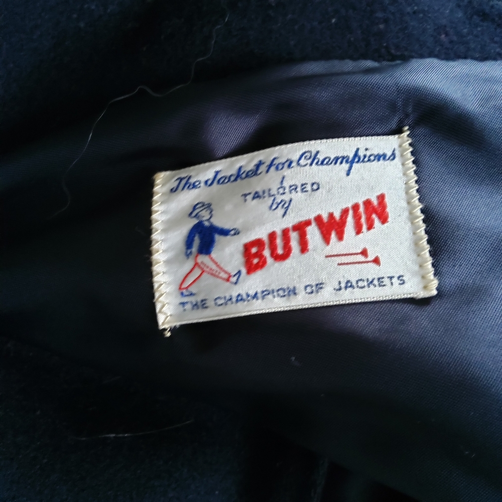 Rare Vintage 70's BUTWIN Unisex Varsity Letterman Jacket Size 40